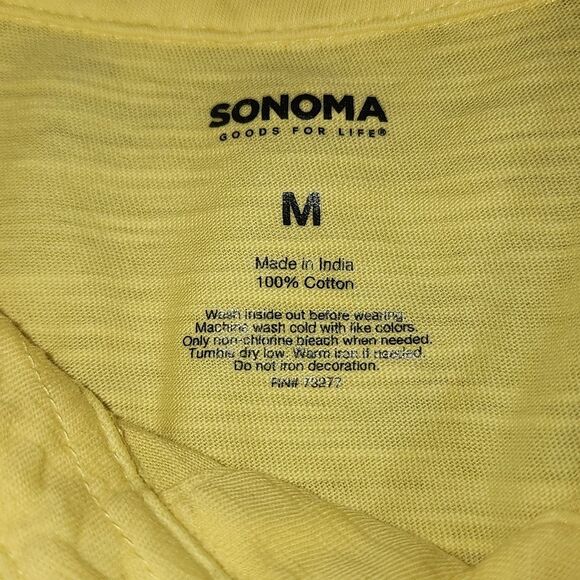 Men's Sonoma Goods For Life Supersoft Lightweight Polo Size M - Picture 3 of 4